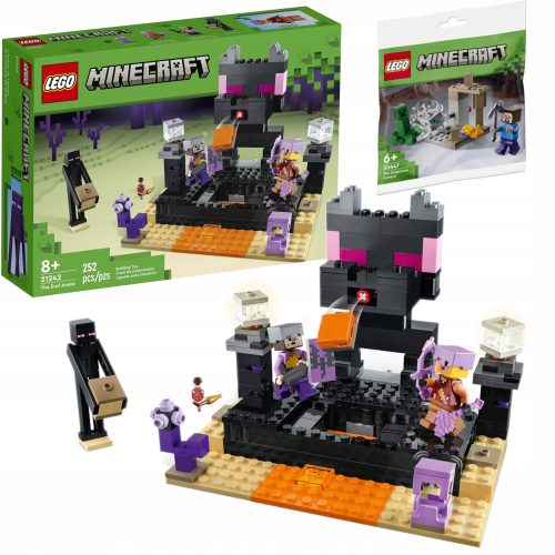  LEGO Minecraft 21242 Arena des Endes + LEGO Minecraft 30647 Tropfsteinhöhle