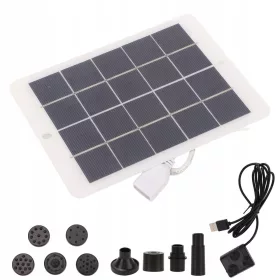  SOLAR GARTENBRUNNENBRUNNENPUMPE 3W 5V
