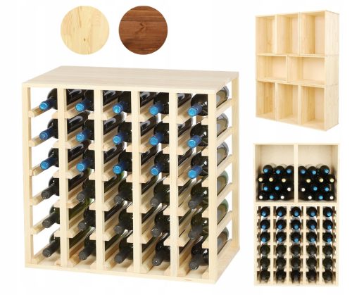 Weinregale Wamar-Sosenka RW-6-6 Weinregal 60x60x30 cm aus Holz
