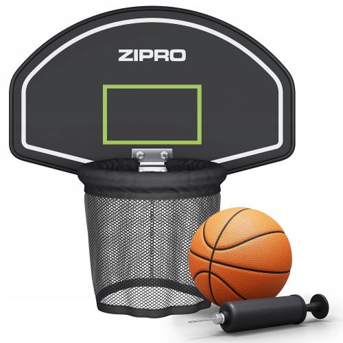 Zipro Basketball-Rückwand für Trampolin + Ball