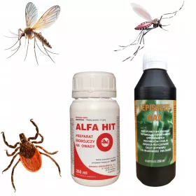  Flüssigkeit gegen Zecken und Mücken Omega 0,5 kg 250 ml