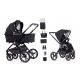  Venicci TINUM SE 2in1 Kinderwagen Schwarz