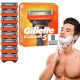  Gillette Ersatzklingen für Gillette Herrenrasierer, 8 Stück