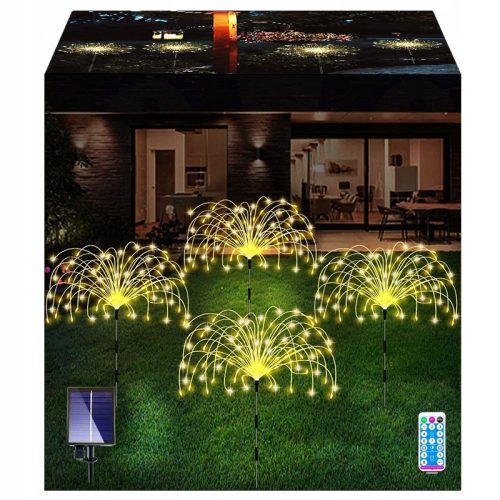  Solarlampe, 90 cm, 4 Stk.