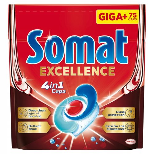  Somat Excellence 4in1 Spülmaschinenkapseln 75 Stk