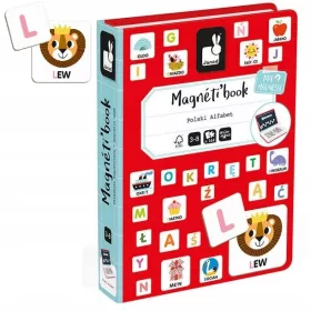  Magnetisches polnisches Alphabet-Puzzle JANOD MAGNETI