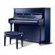  blaues Ritmüller Canon 118 EU Klavier