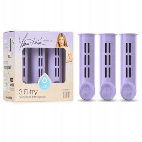  DAFI SOLID und SOFT Flaschenfilter Lavendel x3