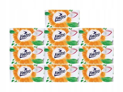 Klopapier Linteo unparfümiertes Toilettenpapier 8 Stk.
