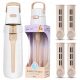  Dafi Solid Filterflasche 0,7 l beige/braun + Dafi Filtereinsatz DAFI Flaschenfilter 3 Stk.
