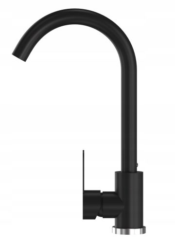 Granitan PRESTIGE schwarzer Stand-Küchenarmatur