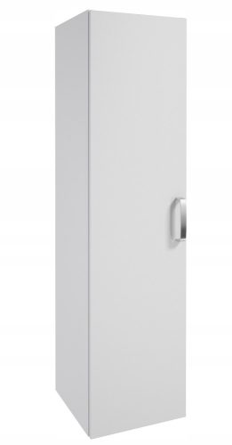 Weißer Badezimmer-Säulenschrank, hängend, 32x32x125