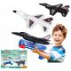  STYROFOAM-FLUGZEUG + STARTER, 2er-Set, GROSS