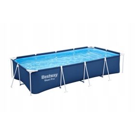  Bestway Rahmenpool 400x211x81 cm Steel Pro