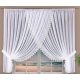  Fertiges Voile-Vorhang-Set 600 x 240 Guipure
