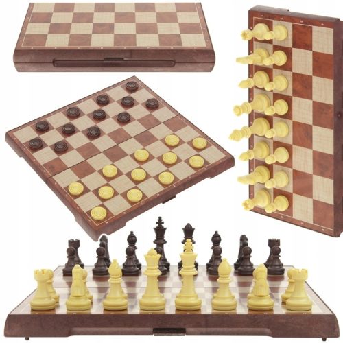  Schach und Dame 2in1 Nobo Kids