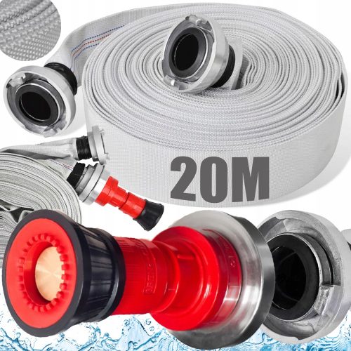  Kraft&Dele KD781 Feuerwehrschlauch 1" 20m
