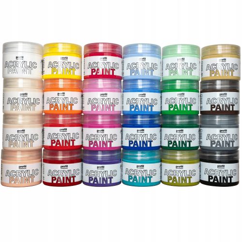  Profil Acrylfarben 24 Stk. x 50 ml
