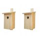 Boxen (Häuser) und Vogelhäuschen NISTKASTEN für Vögel, Typ B, Amsel, Star