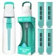  Dafi Tritan-Filterflasche 0,7 l, türkisfarbener Filter