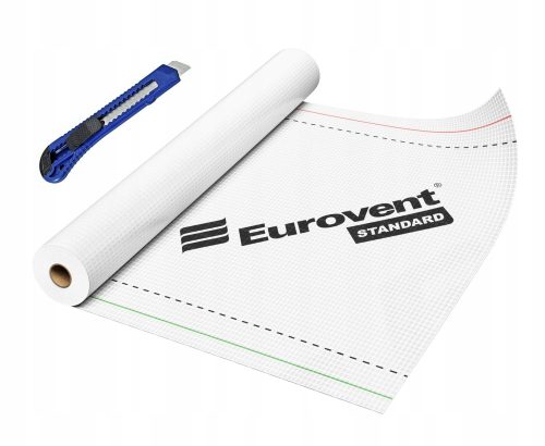 Eurovent dampfdurchlässige Folie 50 x 1,5 x 0,5 mm 90 g/m²