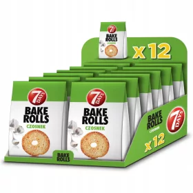 7 Days Bake Rolls Knoblauchgeschmack 12er Pack x 160g