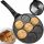 Bratpfannen Ruhhy 19317 Eier- und Pfannkuchenpfanne, 26 cm, schwarz