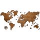  Detaillierte Weltkarte aus Holz 120x60 4 Farben