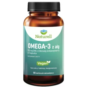   Vegane Omega-3 aus Algen, 90 Kapseln - Unterstützt Gehirn- und Herzfunktion