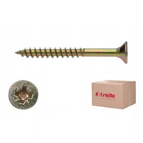 GEHÄRTETE HOLZSCHRAUBEN 4,5x70 mm VERZINKT 1kg