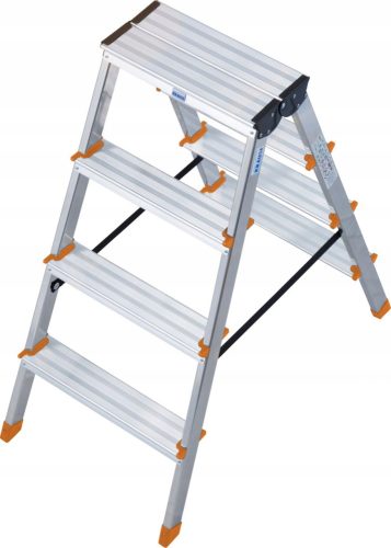 Krause Leiter 2,4 m Aluminium 1 x 4 bis 150 kg