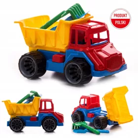 KIPPERWAGEN AUTO-LKW FÜR DEN SANDPLATZ ŁOPATKA