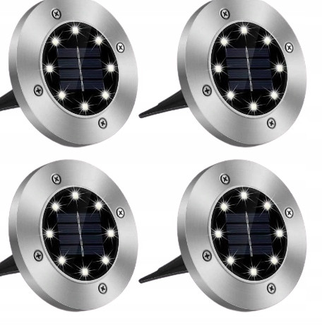  LED-Solarlampe, schwarz, 13 cm, 1 Stk.