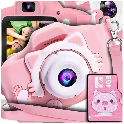  Kinderkamera GALAXIA cat_camera 5 Mpx in Rosatönen