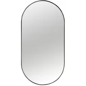  OVALER SPIEGEL 100X50 CM SCHWARZ ARS LONGA SCANDI