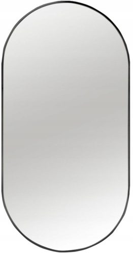  OVALER SPIEGEL 100X50 CM SCHWARZ ARS LONGA SCANDI