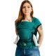  LennyLamb LennyHybrid Half Buckle Babytrage, grün