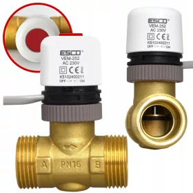  Esco VEM-252 gerades Ventil 1"