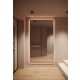 LED-Beleuchtungsspiegel 100 x 60 cm Wandmontage Rechteckiger Kleiderschrank Badezimmer