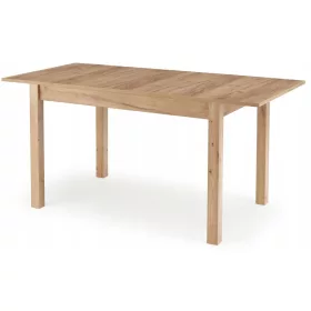    Halmar Maurycy rechteckiger ausziehbarer Tisch 75 x 118 x 76 cm, handgefertigte Eiche
