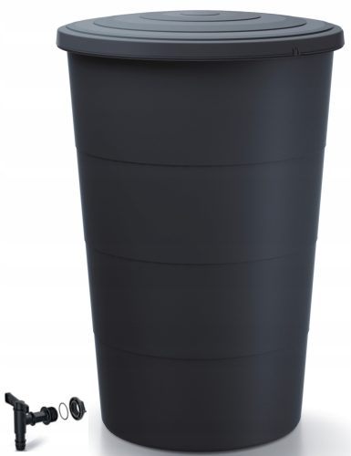  Prosperplast Smooth Regenwassertank 87,8 x 60 cm 160l Anthrazit