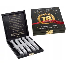  Spardose als Geschenk zum 18. Geburtstag