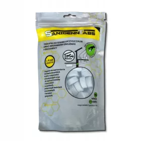    Vorbereitung für Klärgruben, Pulver, 96+4 TABLETTEN BACTERIA ECO ABWASSER SANIDENN