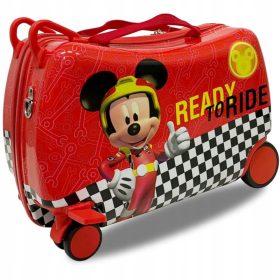    Kinderkoffer Mickey Mouse Eplusm 25 l Mehrfarbig + Klappbox, Box 60 cm x 40 cm x 40 cm 650 g/m² 1 Stk.