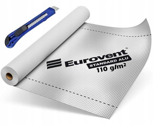 Eurovent-Isolierfolie 50 x 1,5 x 0,5 mm 110 g/m²