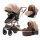  VERSTELLBARER GRIFF, MULTIFUNKTIONALER KINDERWAGEN 3-in-1-SITZKOSTENLOSES SET
