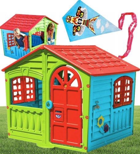GARDENKID DELUXE Kunststoff-Kinderhaus ab 2 Jahren