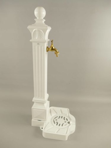  AUSLAUF - BRUNNEN - grün - Aluminiumhahn 83 cm