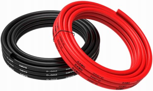  Silikonkabel 8AWG Elektrokabel 5 mt