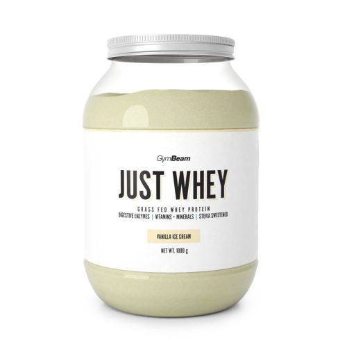  WHEY PROTEIN CONDITIONER JUST WHEY PREMIUM WPC WPI – GymBeam 1000 g Vanille